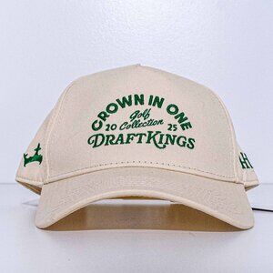 Huega House Draft Kings Golf Snapback Hat Streetwear